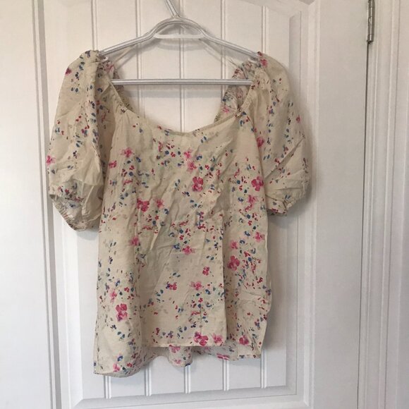 Vero Moda Floral Print Top - Picture 1 of 2